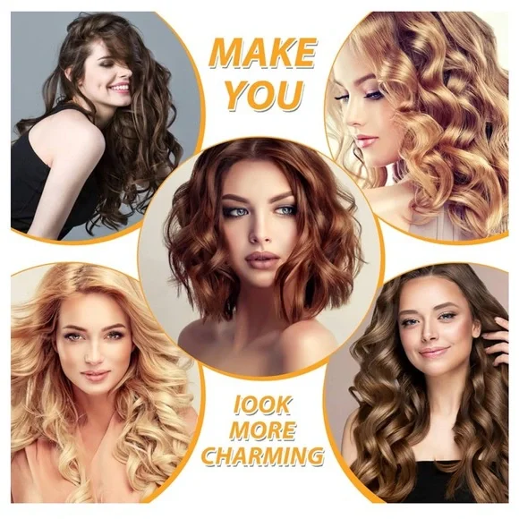 Self Grip Curlers 3 Sizes Black 2.5in, 1.9in, 1.4in - Picture 5 of 7